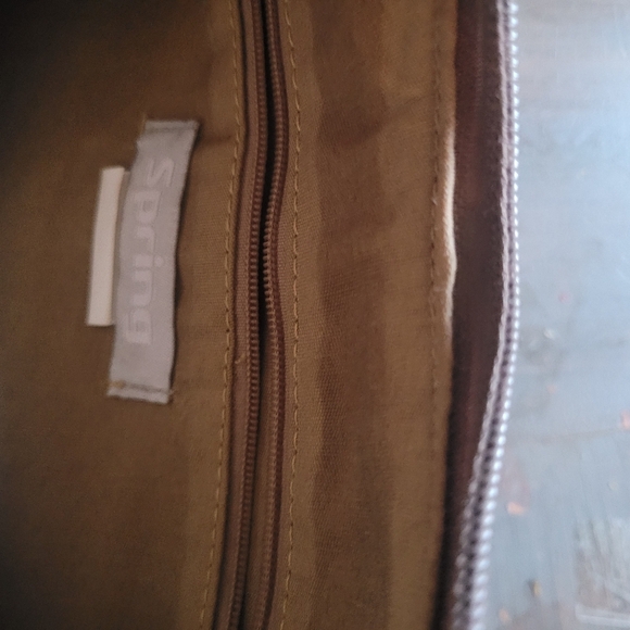 Spring Gold Toned Small Handbag Purse - Picture 5 of 6